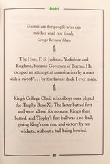 The Funny Book of Cricket