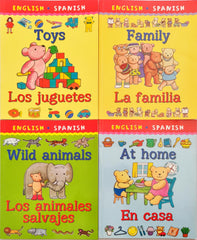 English to Spanish Combo Set 2 (4 Books)