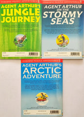 Usborne Puzzle Adventure Combo (3 Books)