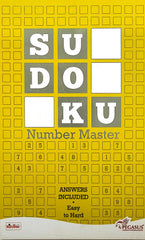 Sudoku Number Master (Medium Size Book)