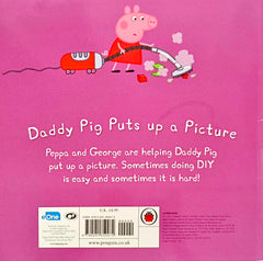 Peppa Pig daddy pig puts up a Picture