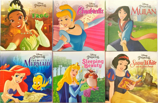 Disney Princess Small Book Combo Set 7 (6 Books)