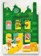Christmas Candy Cane Factory (Cut Book)