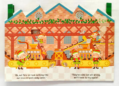 Christmas Candy Cane Factory (Cut Book)