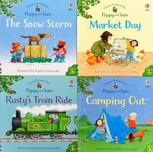 Usborne Farmyard Tales Combo 3 (4 Books)