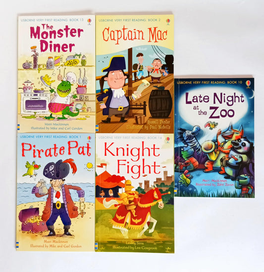 Usborne Very First Reading Combo Set 3 (5 Books)