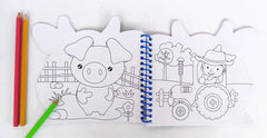 Farm Colouring Fun Book