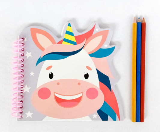 Unicorn Colouring Fun book