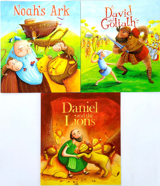 Bible Stories Picture Book Set, Age 3+ (3 Books)