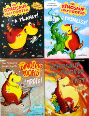 The Dinosaur That Pooped Story Set, Age 3+ (4 Books)