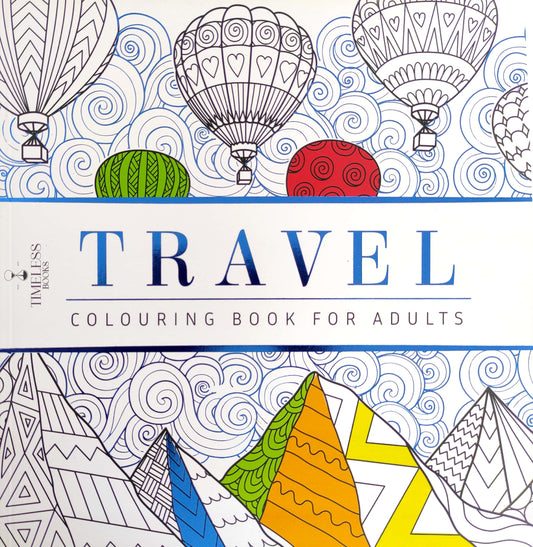 Travel Colouring book for Adults