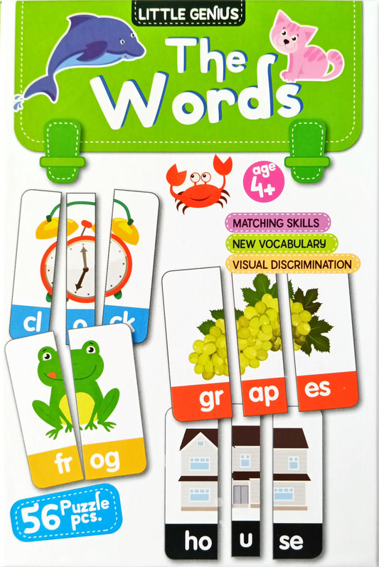 Little Genius The Words (Puzzle Book)