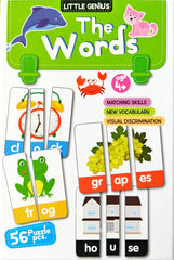 Little Genius The Words (Puzzle Book)