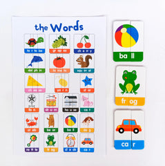 Little Genius The Words (Puzzle Book)