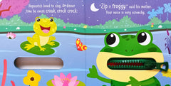 Who Says Croak Croak! (Zip Book)