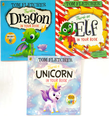 Tom Fletcher Interactive Story Set, Age 3+ (3 Books)