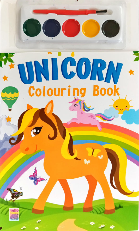 Unicorn Colouring Book