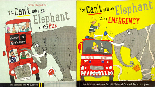 Elephant adventures set age 3+ (2 Books)