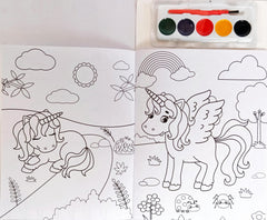 Unicorn Colouring Book