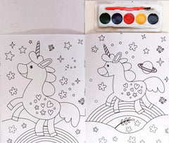 Unicorn Colouring Book