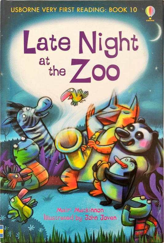 Usborne Late Night at the Zoo (Very First Reading)