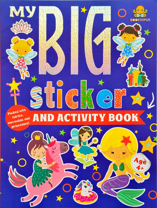 My Big Sticker and Activity Book (Blue Book)