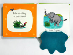Who's hiding in the Jungle? (Felt flap)