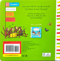 Who's hiding in the Jungle? (Felt flap)