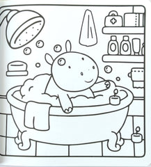 Lively Friends Colouring Book