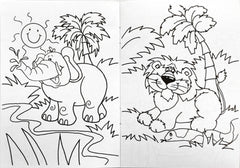Jungle Colouring Book (Pocket Friendly Book)