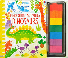 Usborne Fingerprint Activities Dinosaurs