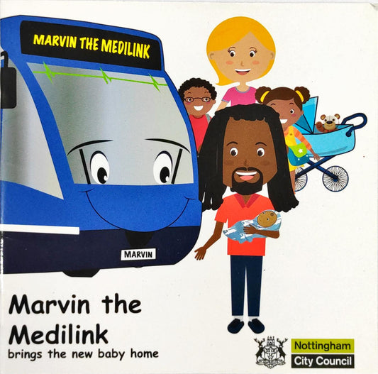 Marvin the Medilink brings the New Baby Home (Pocket Friendly Book)