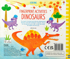 Usborne Fingerprint Activities Dinosaurs