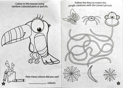 Jungle Puzzle Book (Pocket Friendly Book)