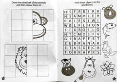 Jungle Puzzle Book (Pocket Friendly Book)