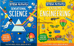 STEM Activity Book Set, Age 7+ (2 Books)