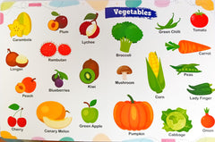Learning My First Fruits and Vegetables Board Book
