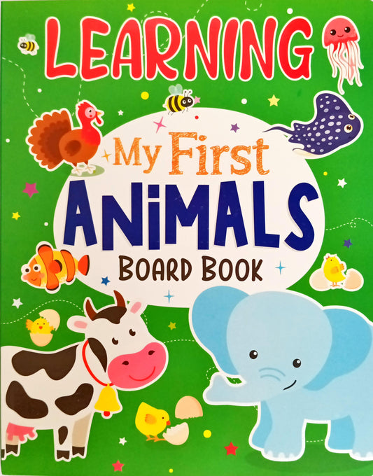 Learning My First Animals Board Book