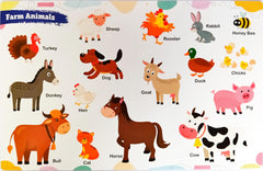 Learning My First Animals Board Book