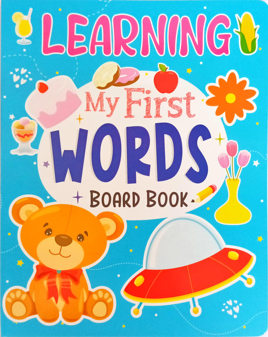 Learning My First Words Board Book