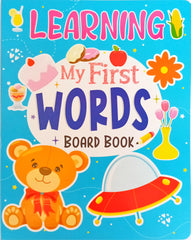 Learning My First Words Board Book