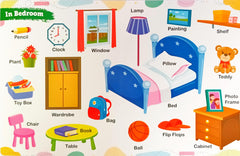 Learning My First Words Board Book