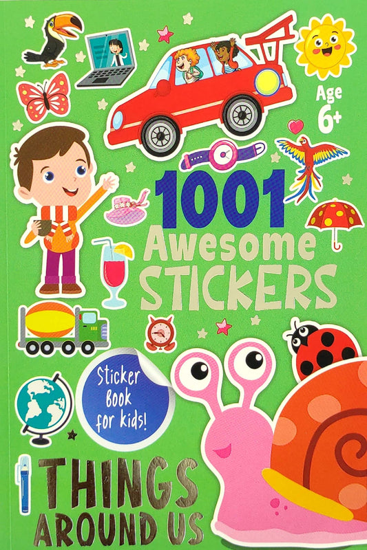 Things Around Us (1001 Awesome Stickers)