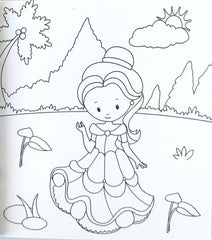 Pretty Princess Colouring Book