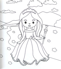 Pretty Princess Colouring Book