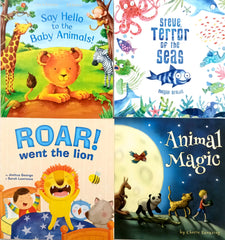 Animal Picture Book Set, Age 3+ (4 Books)