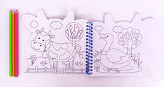 Farm Colouring Fun Book
