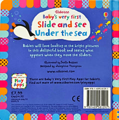 Usborne Baby's Very First Slide and See Unde the Sea (Push Pull)