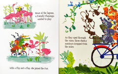 Giraffe on a Bicycle