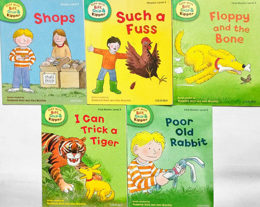 Biff Chip and Kipper Set 3 : Level 3 (5 Books)